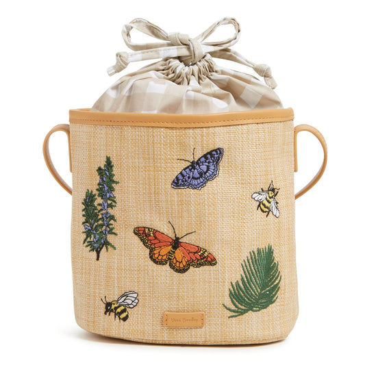 Straw Crossbody Bag