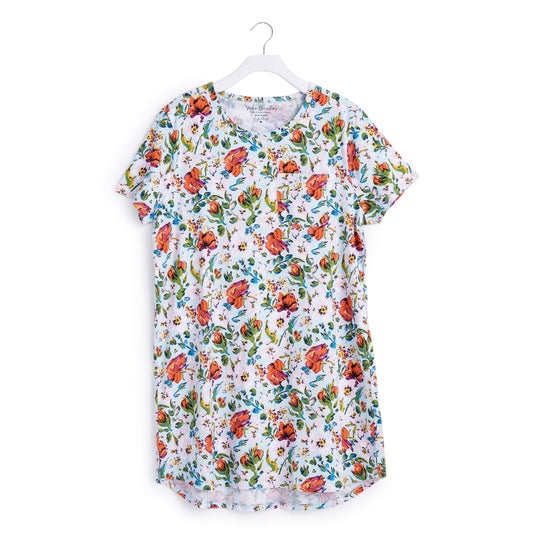 Short-Sleeved Night Dress