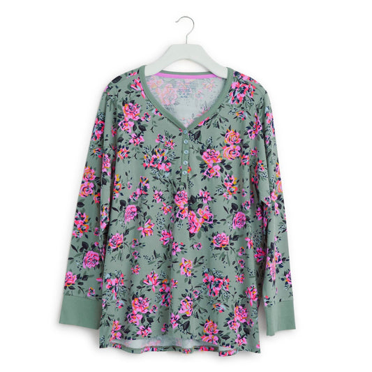 Long-Sleeved Pajama Shirt