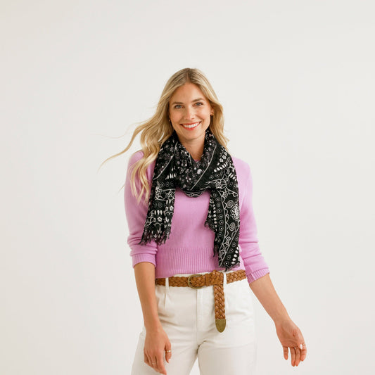 Soft Fringe Scarf