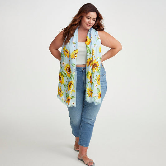 Soft Fringe Scarf