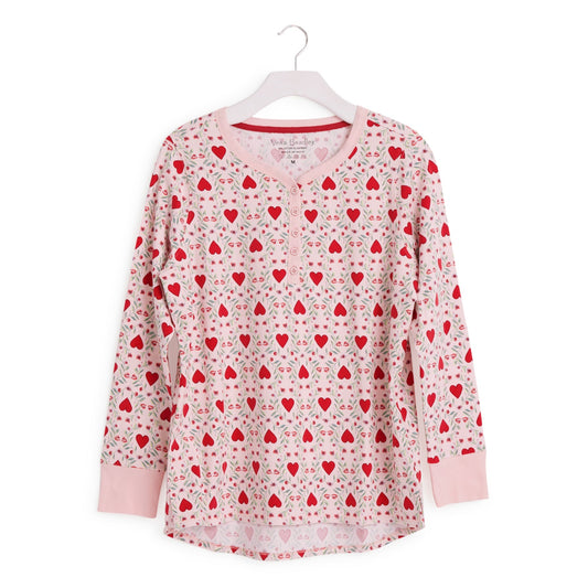 Long-Sleeved Pajama Shirt
